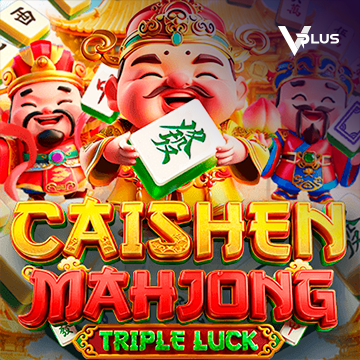 Vplus : Caishen Mahjong: Triple Luck - ADAGAMING168